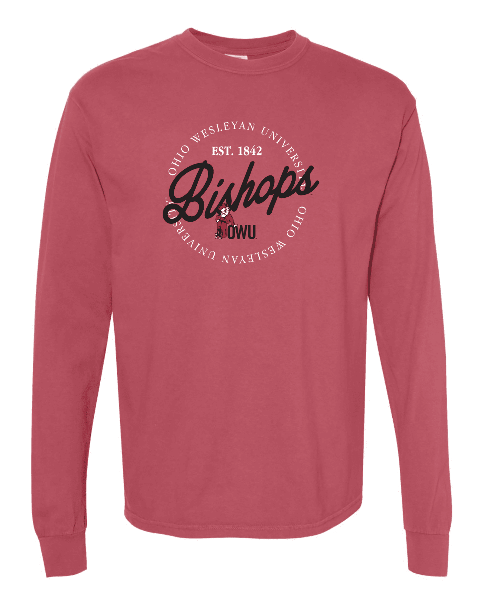 Product image 1 of 3 for Owu Long Sleeve Tee Owu Bishops Garnet