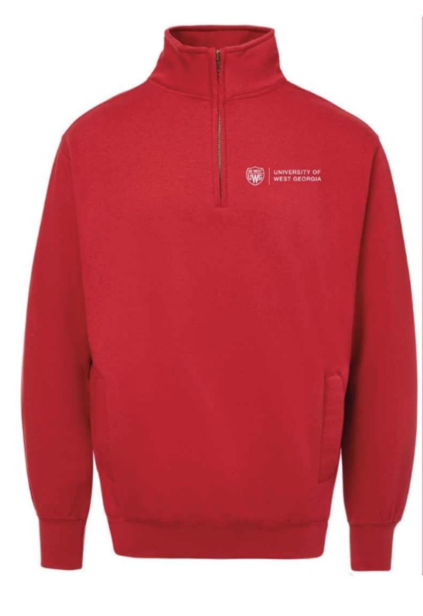 image of: UWG LOGO 1/4 ZIP