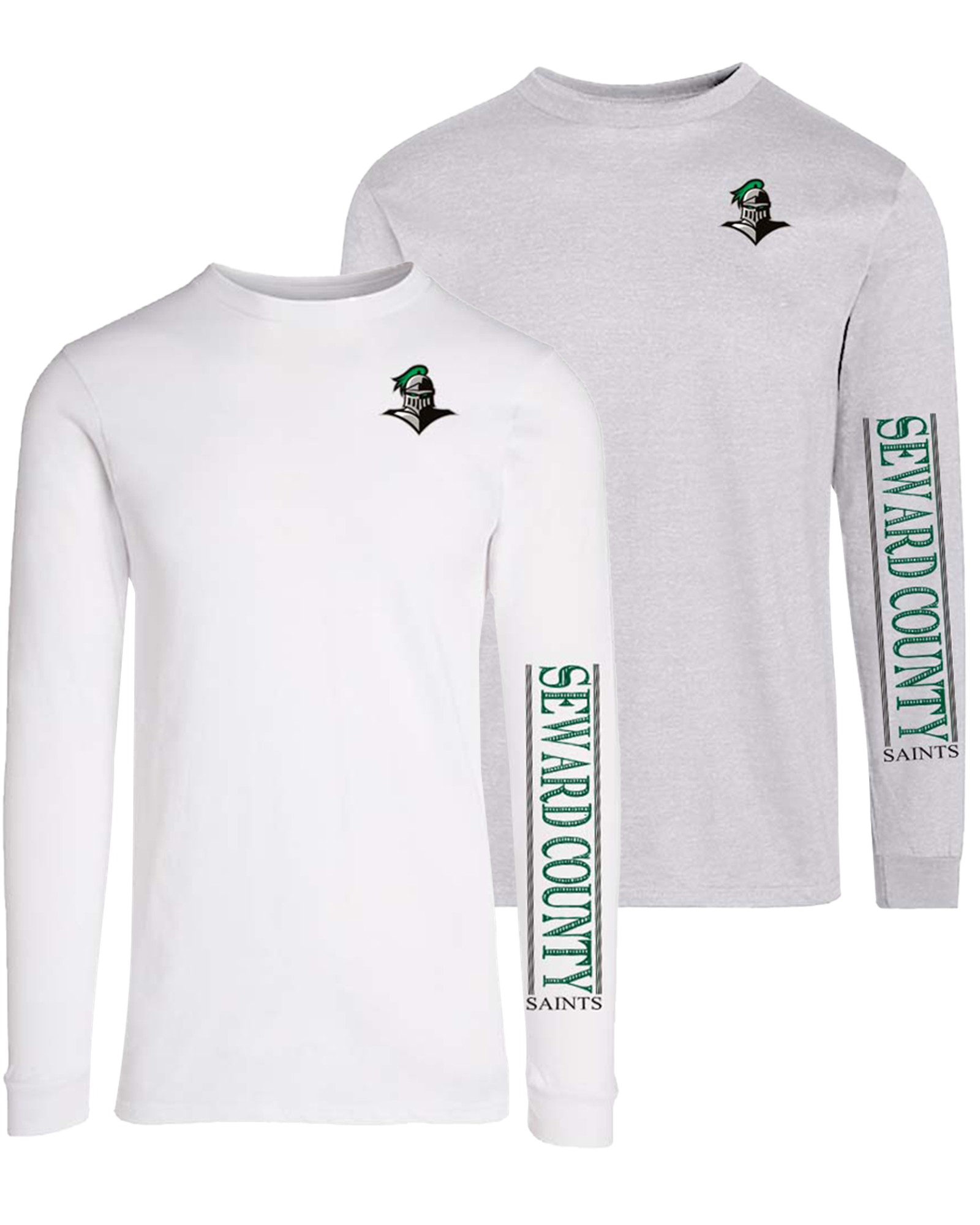 image of: CI SPORT SEWARD SAINTS PARAKEET LONG SLEEVE TEE