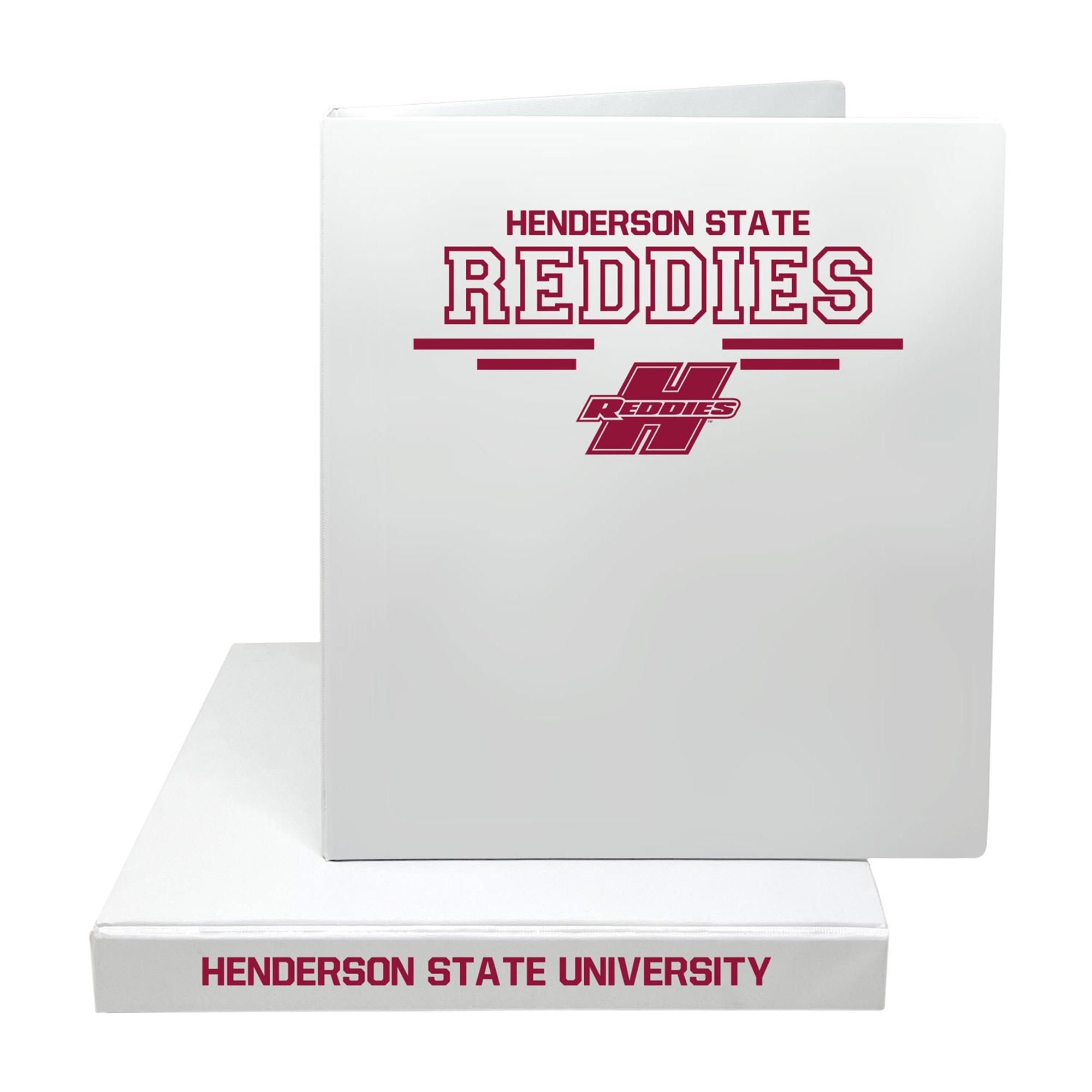 image of: Henderson State Reddies 1" Vinyl Binder