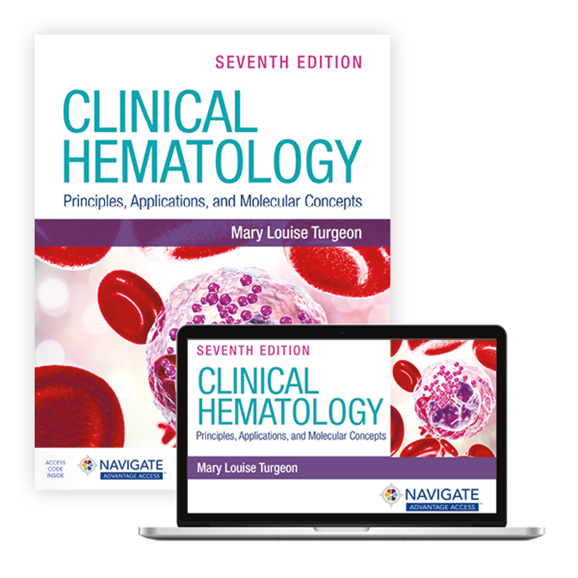 Cover image for Clinical Hematology: Principles, Applications, and Molecular Concepts w/Navigate Advantage Access