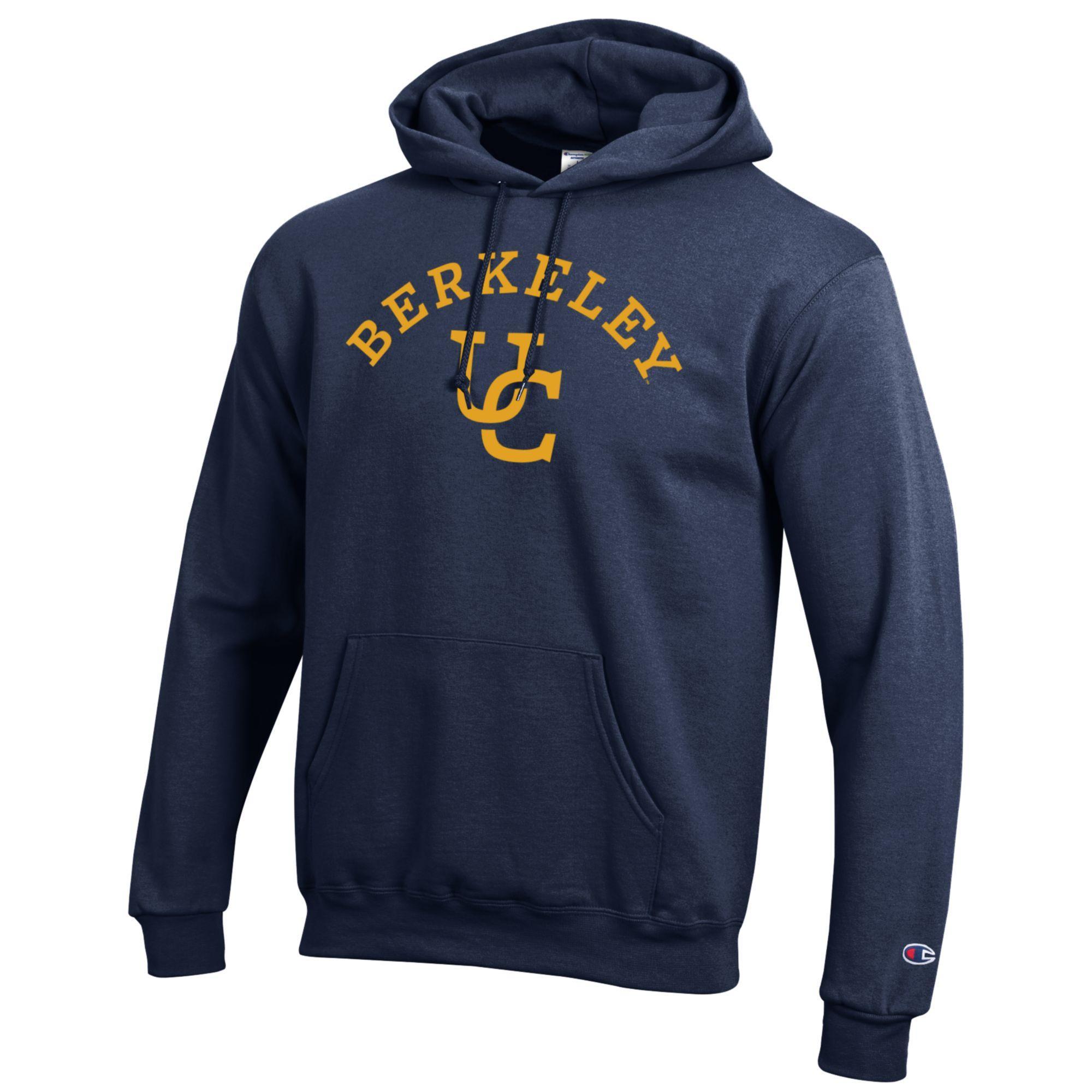 Powerblend Fleece Hood Berkeley Over UC Logo | Cal Student Store