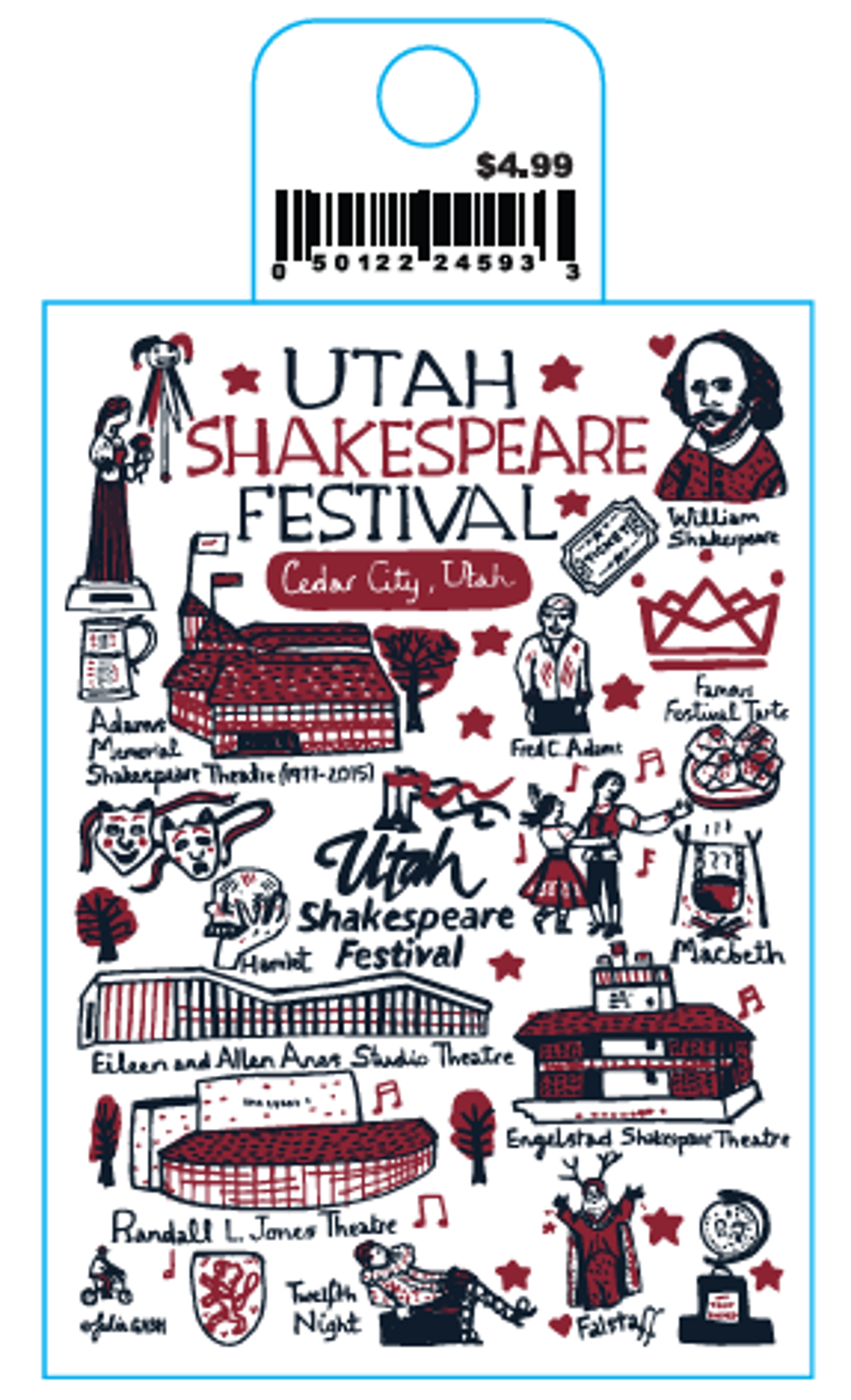 Product image 1 of 1 for JULIA GASH USF STICKER