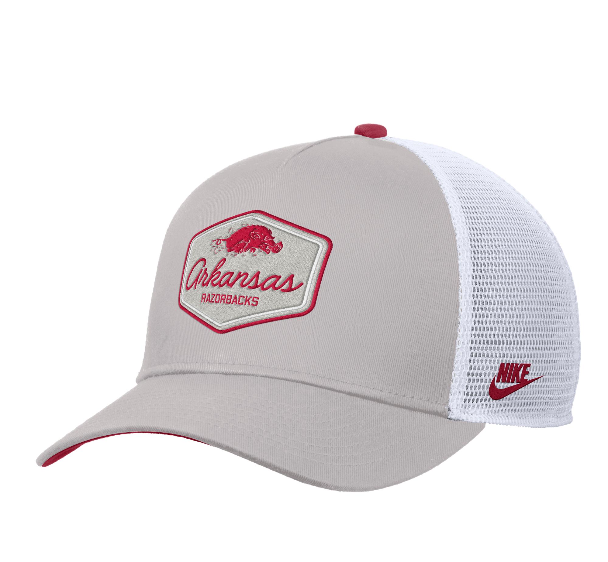 image of: Arkansas Razorbacks Nike Rise 5 Panel Structured Adjustable Meshback