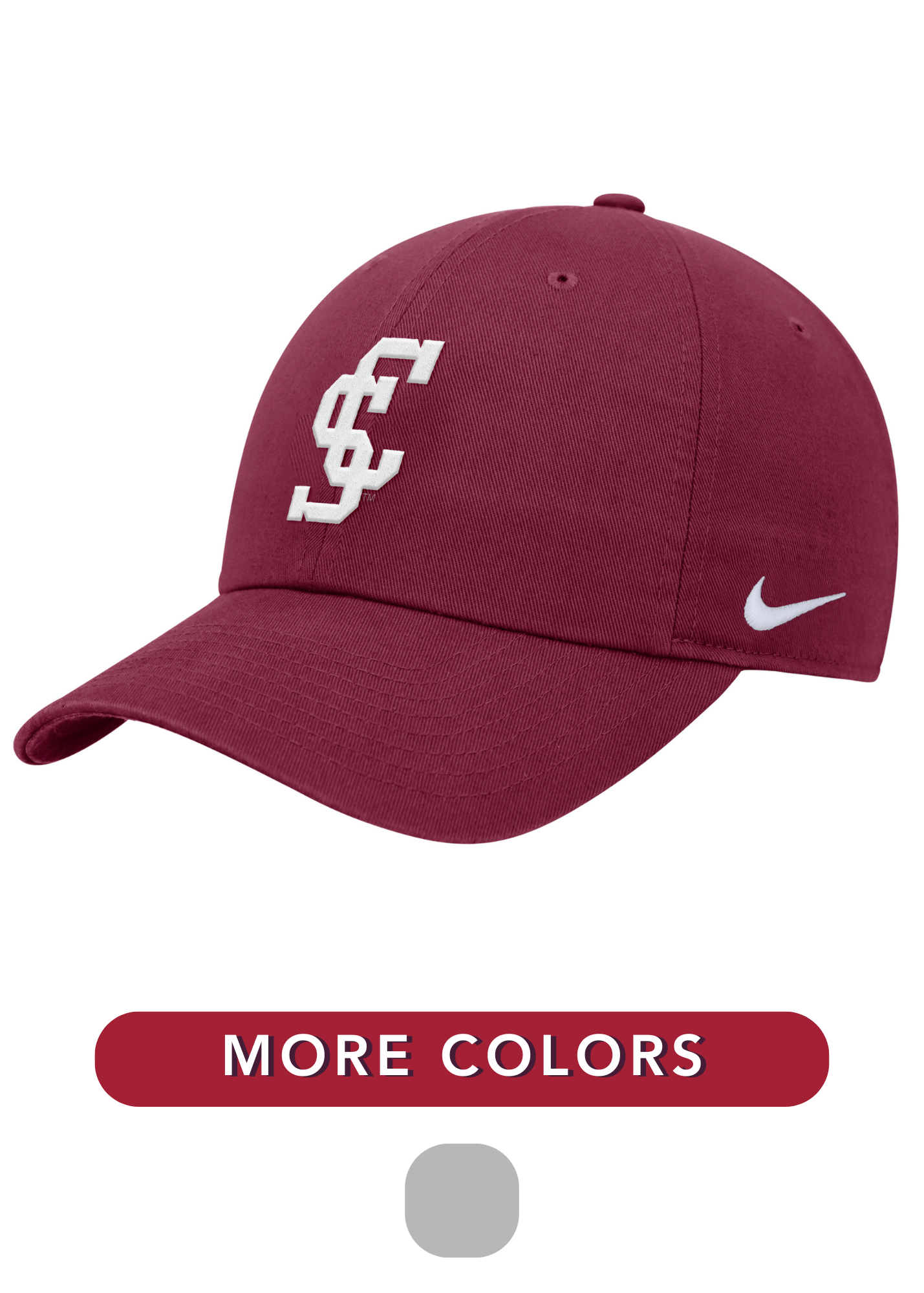image of: Santa Clara Broncos Nike Club Adjustable Hat