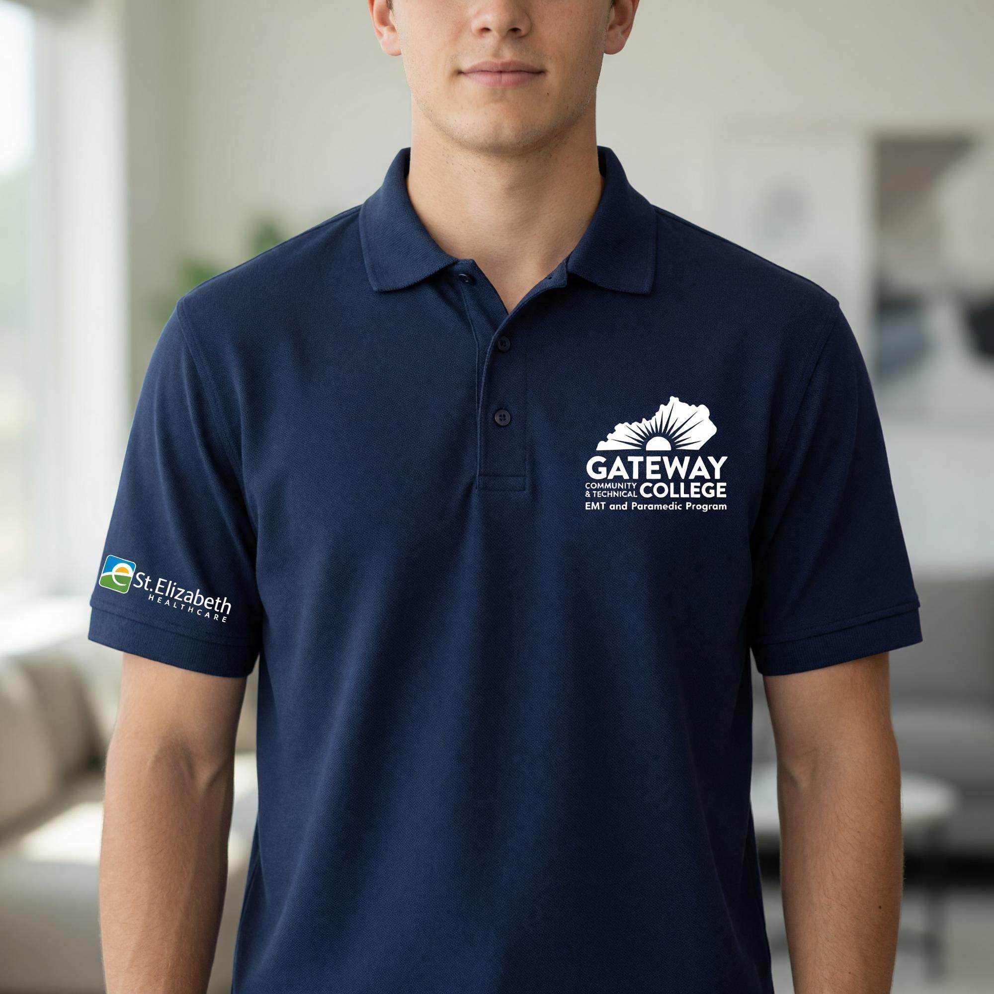 Product image 1 of 3 for Men's EMS Polo Shirts