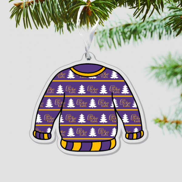 Ugly Sweater Ornament; $6.99