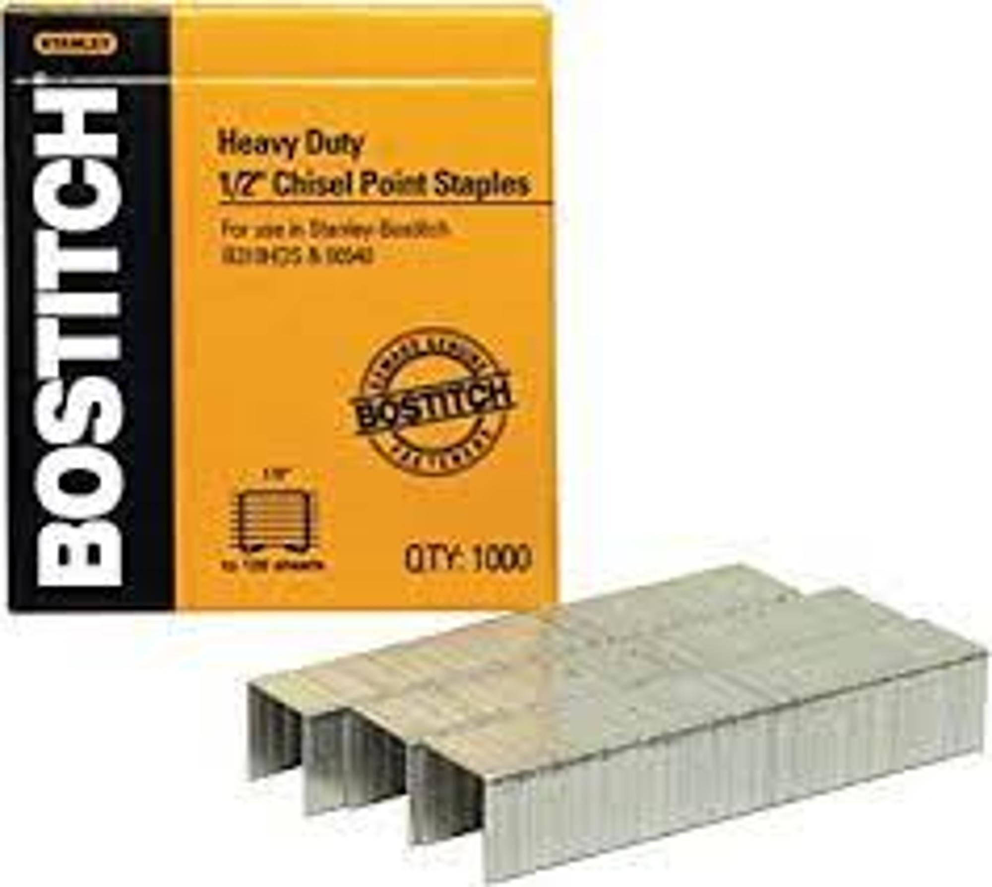 Bostitch Standard Staples 1000pk KVCC Bookstore