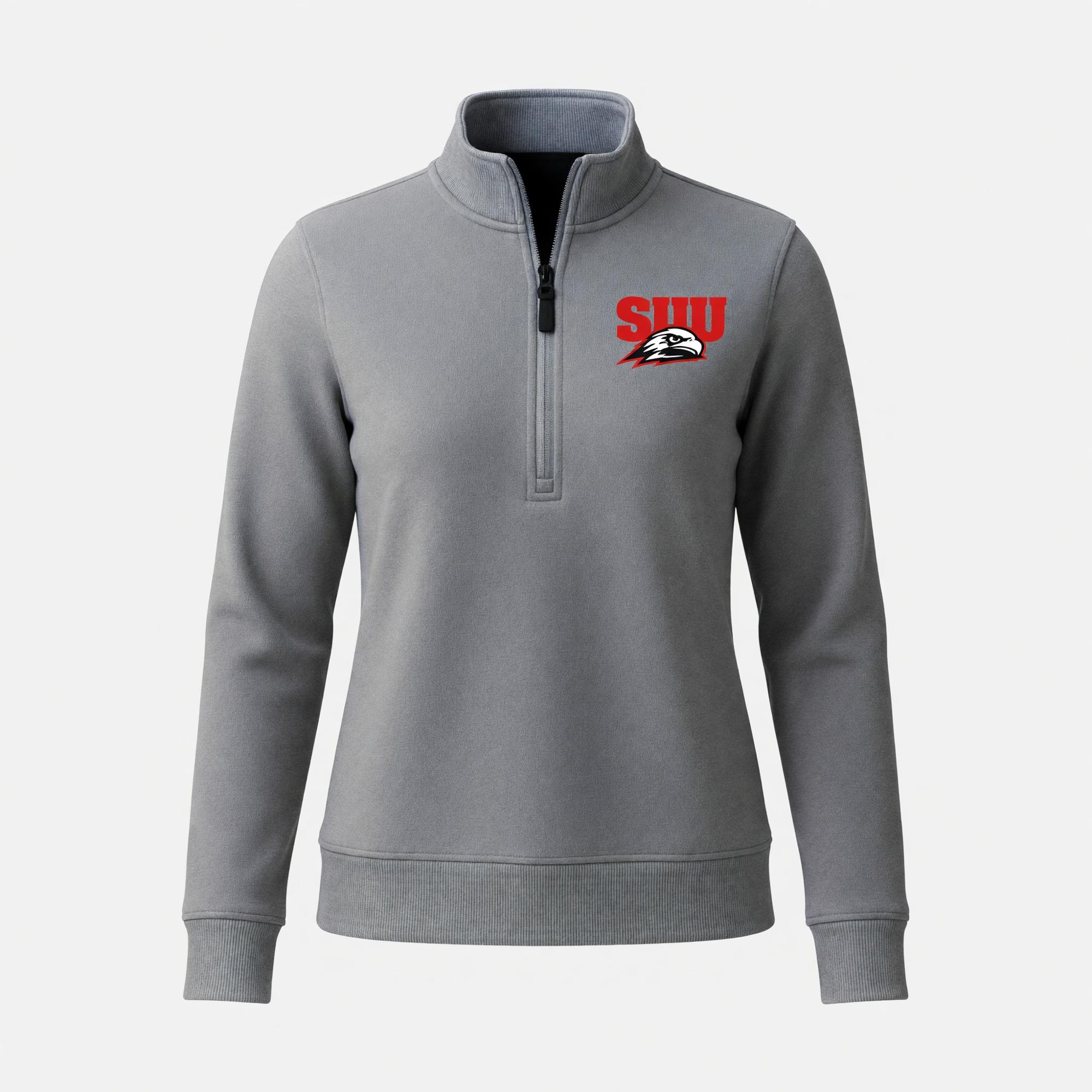 Product image 1 of 4 for J.AMERICAN 1/4 ZIP WOMENS GREY SUU/THOR