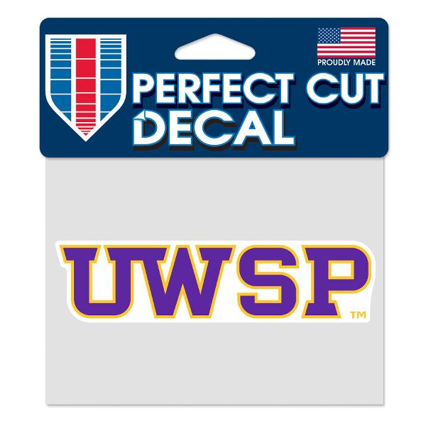 UWSP Pointers 4in x 5in Decal; $7.98