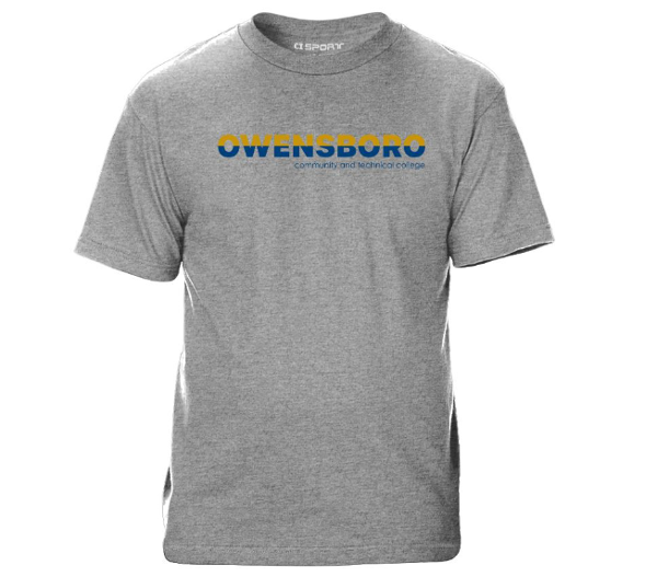 KOCTC SS TEE BLUE/GOLD; $19.99