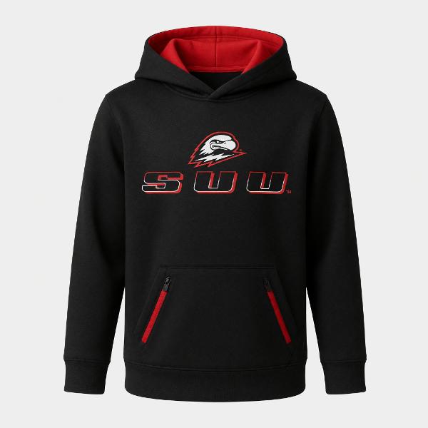 Colosseum Youth Hood Black THOR/SUU; $52.00