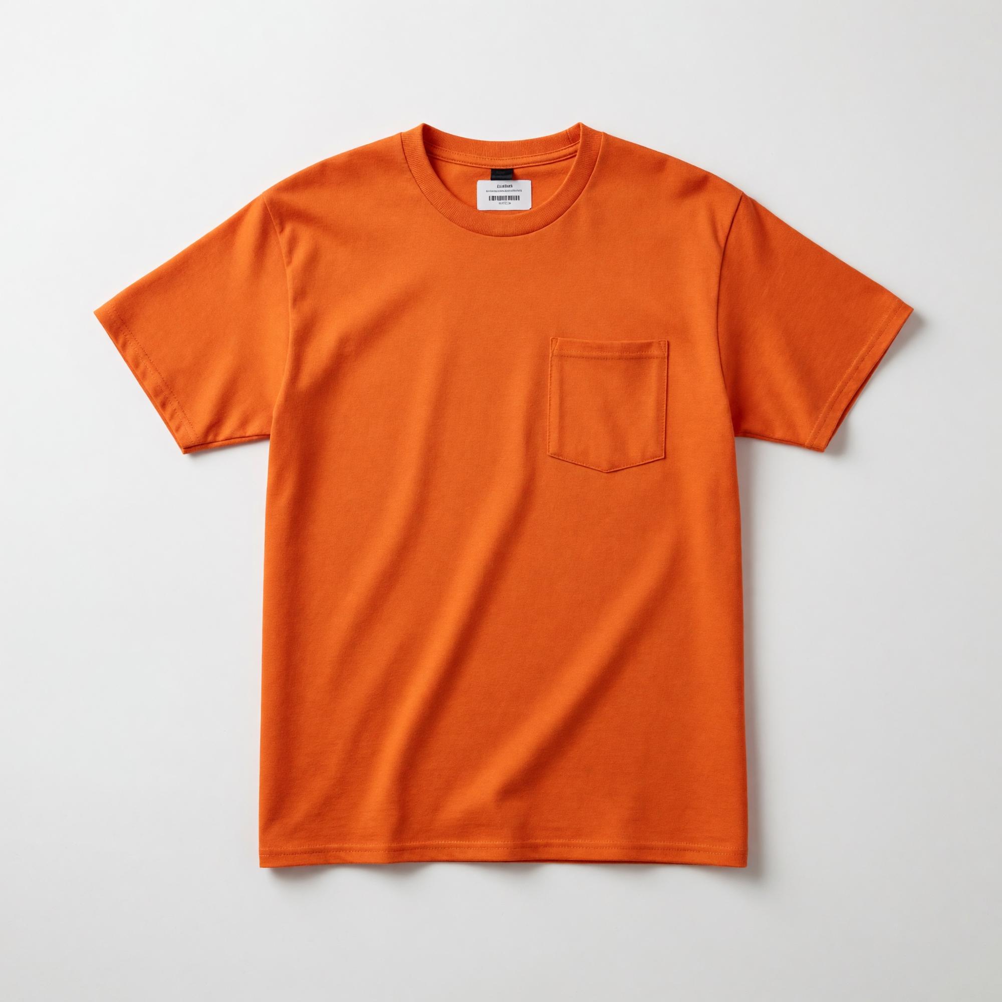 Product image 1 of 1 for Port & Co Orange Essential Pocket Tee