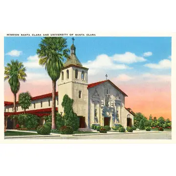 image of: Mission Santa Clara Magnet