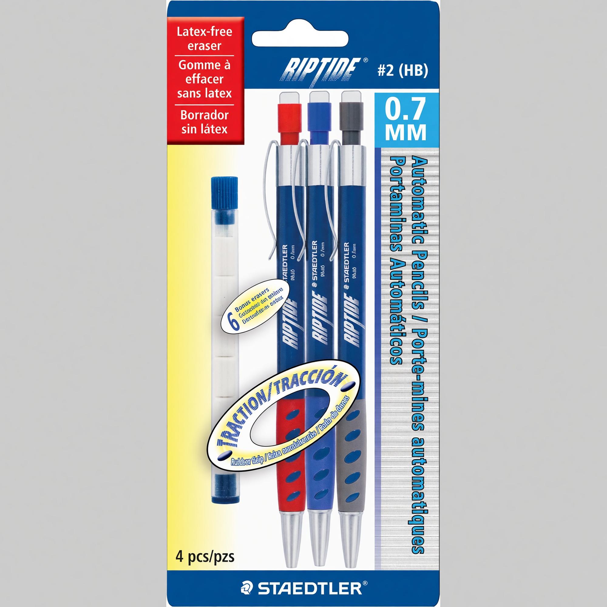 Product image 1 of 2 for RIPTIDE PENCIL 3PK  STAEDTLER