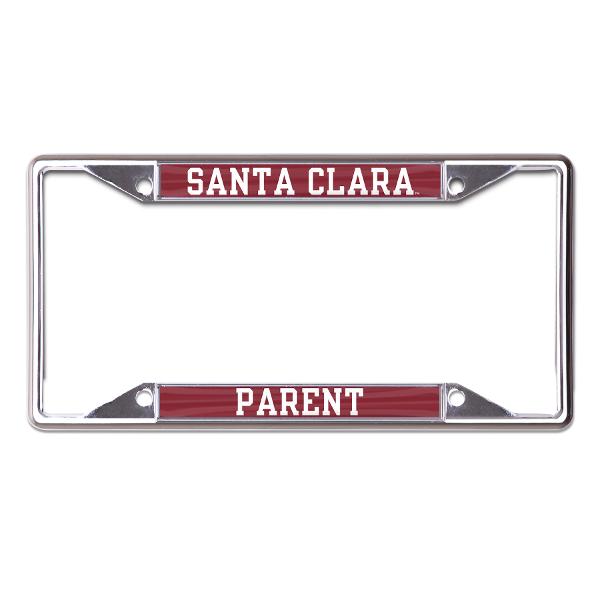 Santa Clara University Parent Metal License Plate Frame; $32.98