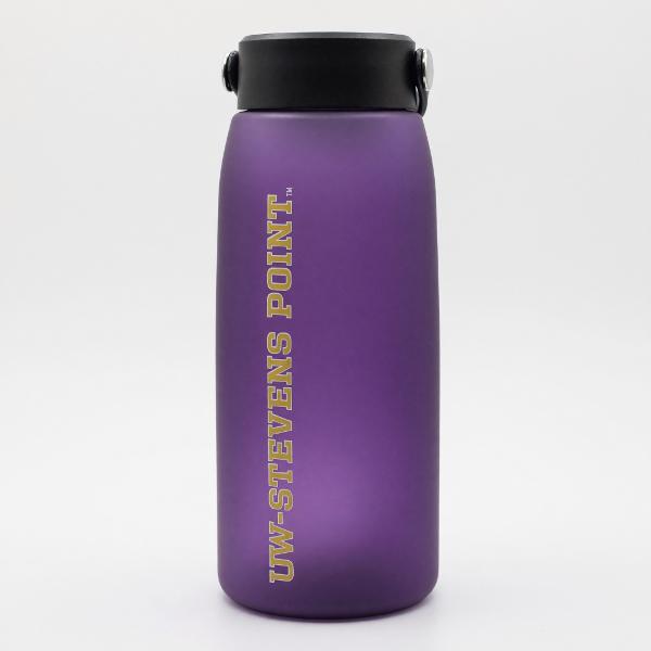 University of Wisconsin Stevens Point 40 oz Frosted Water Bottle, Purple; $19.98