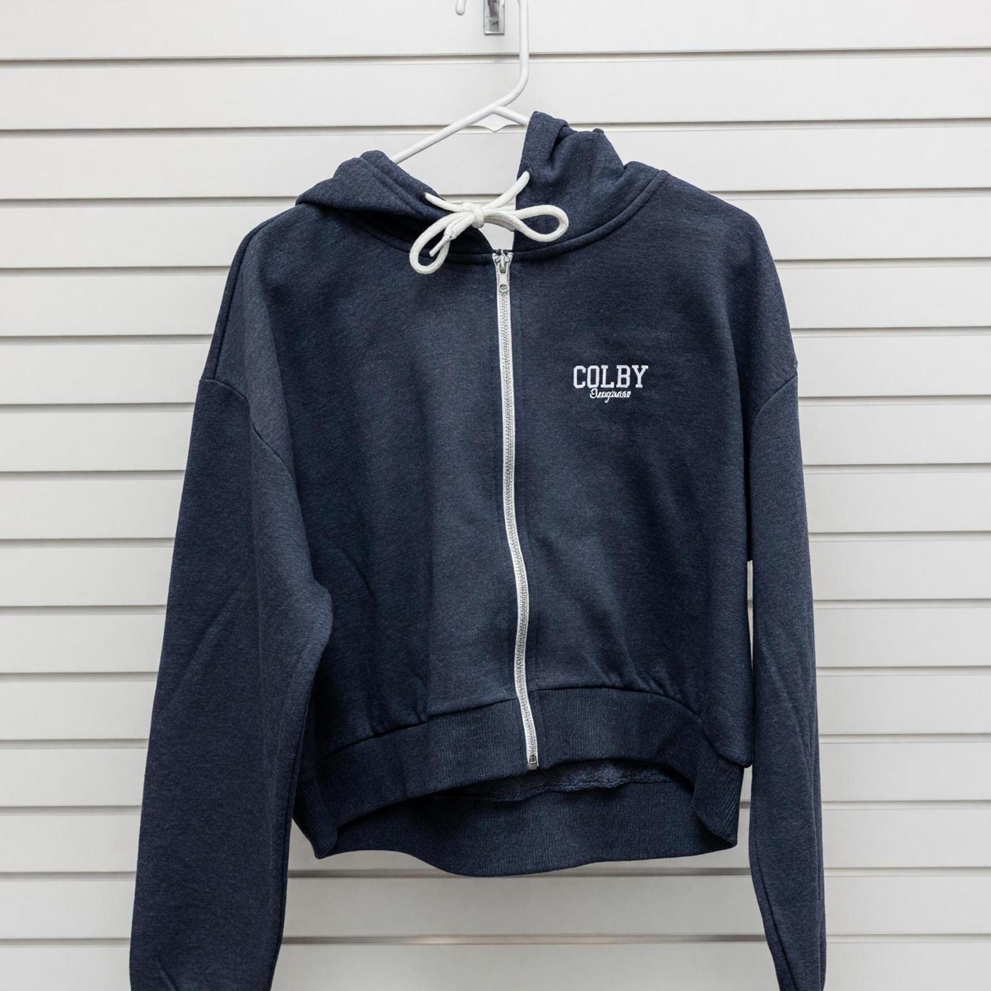 Product image 2 of 2 for Colby Trojans full zip cropped sweat
