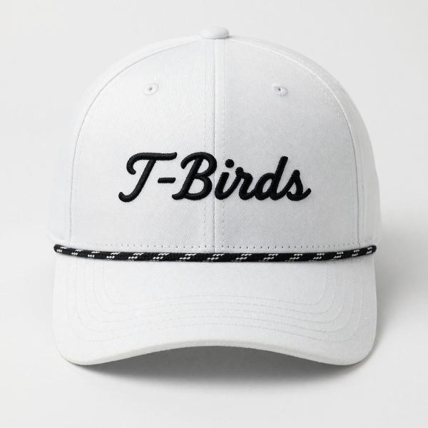 CAPX HAT WHITE T-BIRDS; $34.00