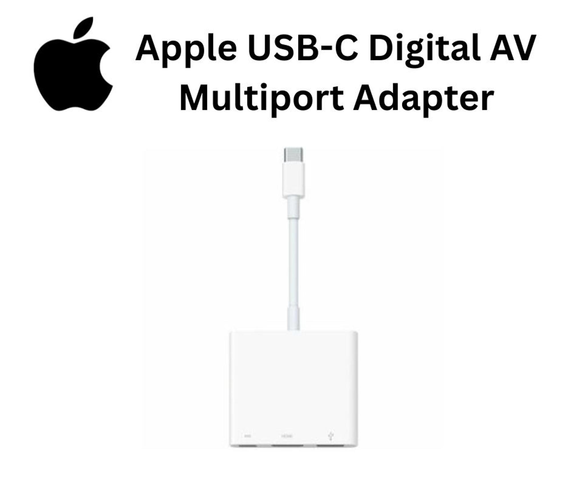 Product image 1 of 3 for Apple - USB-C Digita; AV Multiport Adapter