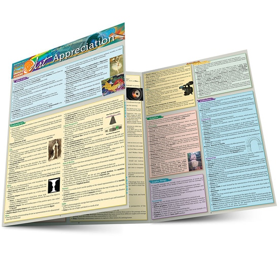 Cover image for ART APPRECIATION LAMINATED STUDY GUIDE