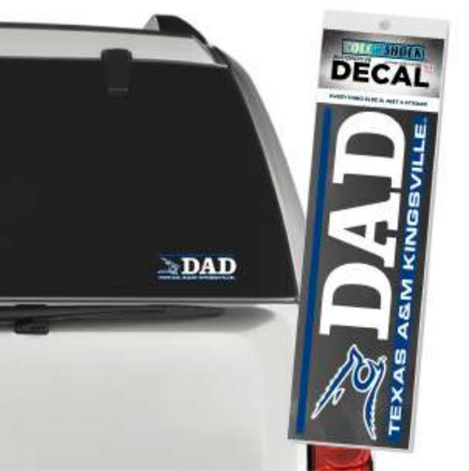 Product image 1 of 1 for Dad Color Shock Strip Decal