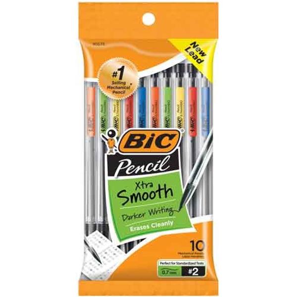 BIC MECHANICAL PENCIL (.7MM, 10 COUNT); $7.49