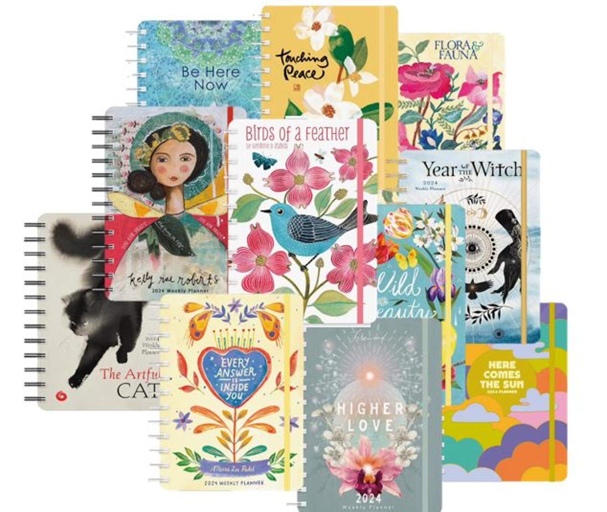 image of: Amber Lotus 2024 Weekly Planners