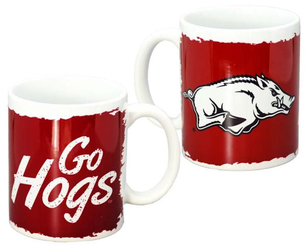 Arkansas Razorback Mug Ceramic Torn DSG 11oz; $10.99