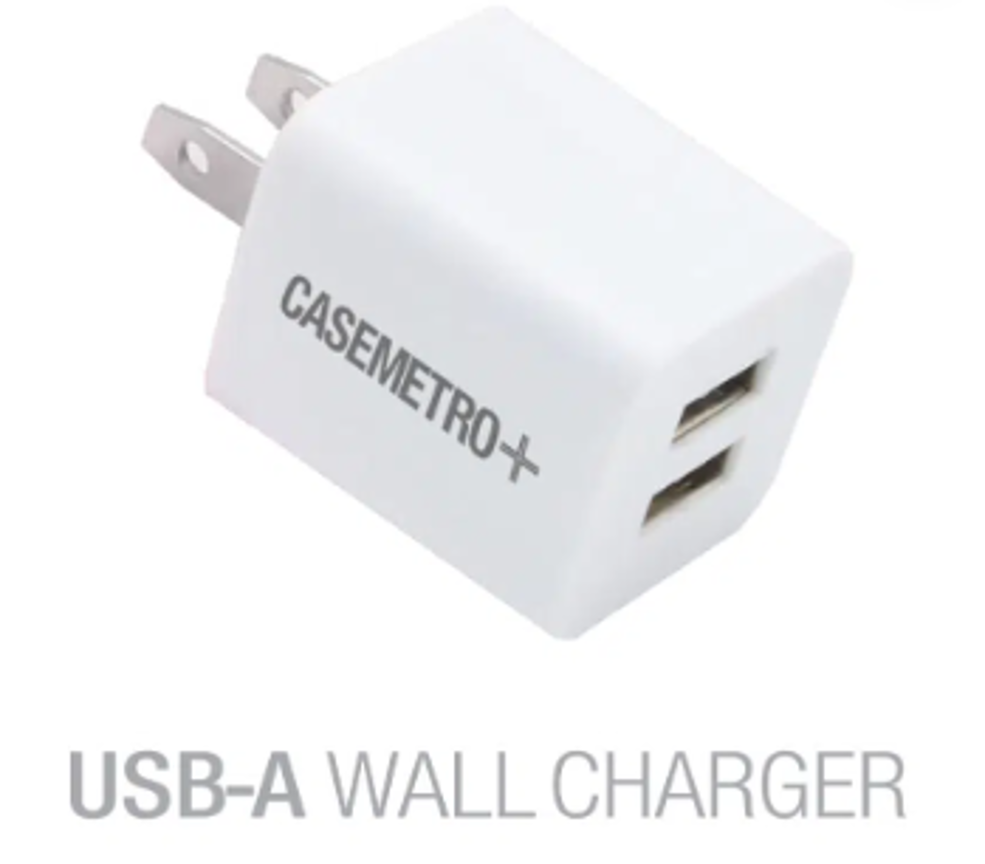 image of: Dual USB-A Wall Charger - 2-Ports