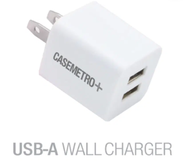 Dual USB-A Wall Charger - 2-Ports; $6.99