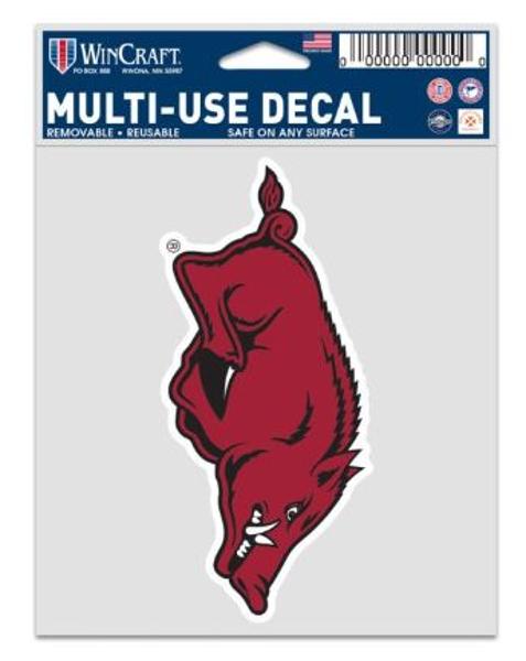 Arkansas Razorbacks Multi-Use Fan Decal - Running Hog; $4.99