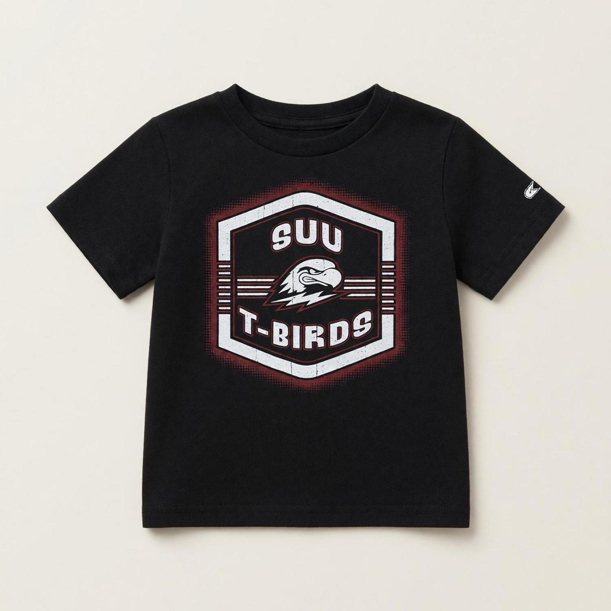 Product image 1 of 3 for Colosseum Toddler Tee Black SUU/T-BIRDS