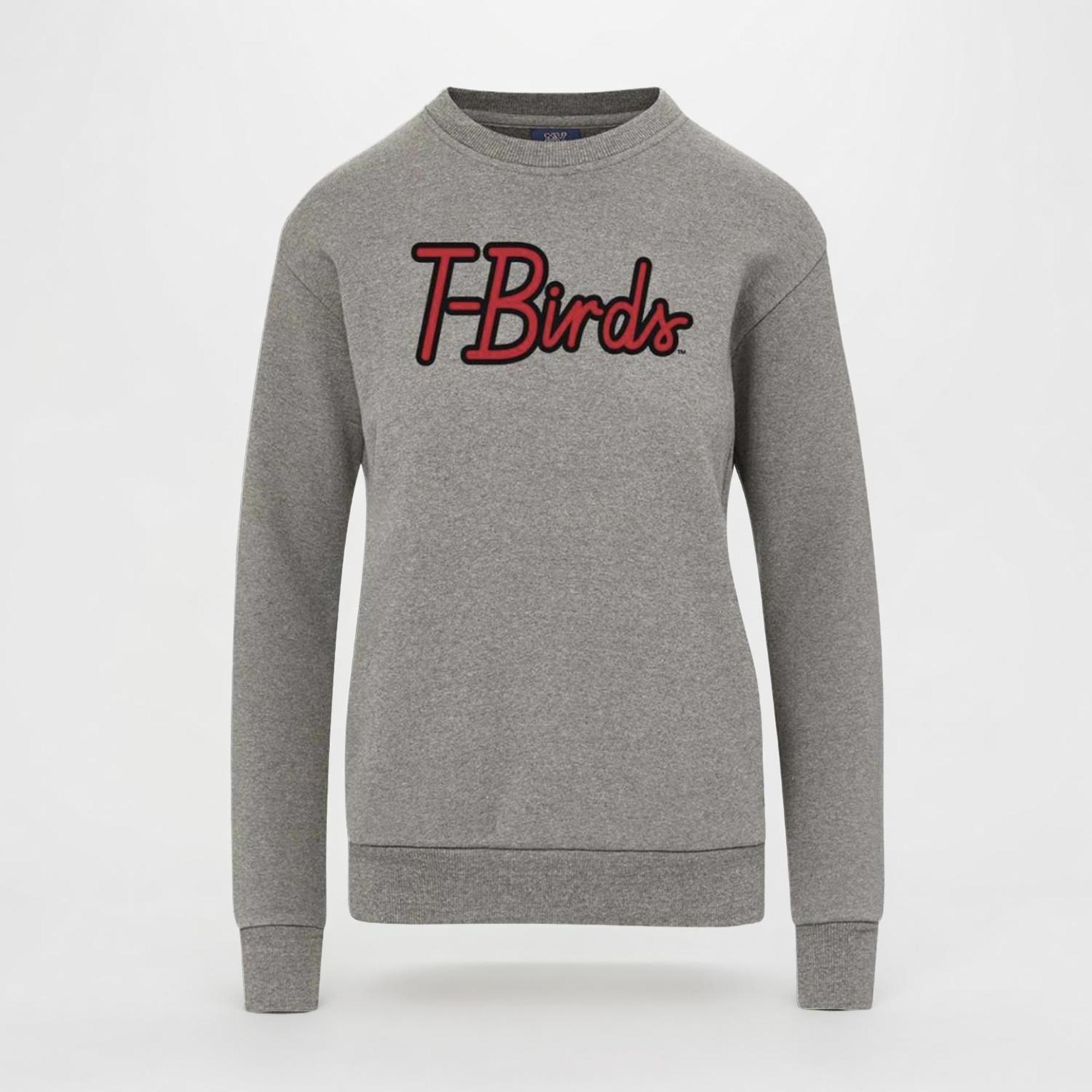 Product image 1 of 2 for MV SPORT WOMENS GRAY CREW T-BIRDS