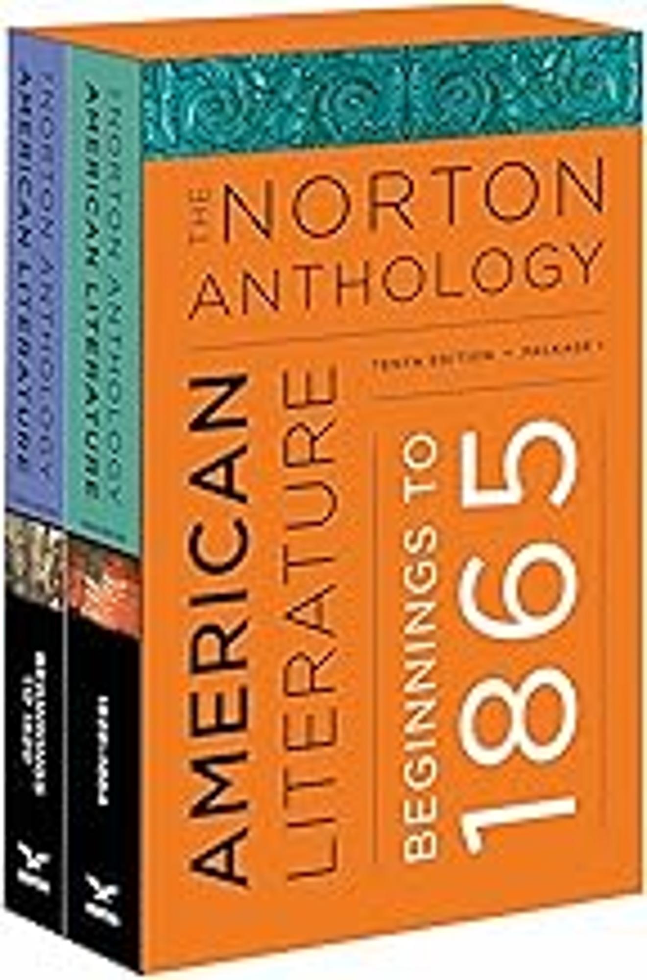 Cover image for NORTON ANTHOL.OF AMER.LIT,VOL.A+B