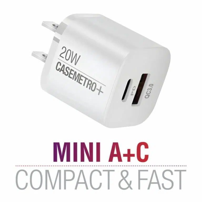 image of: CHARGER WALL A+C FAST 20W
