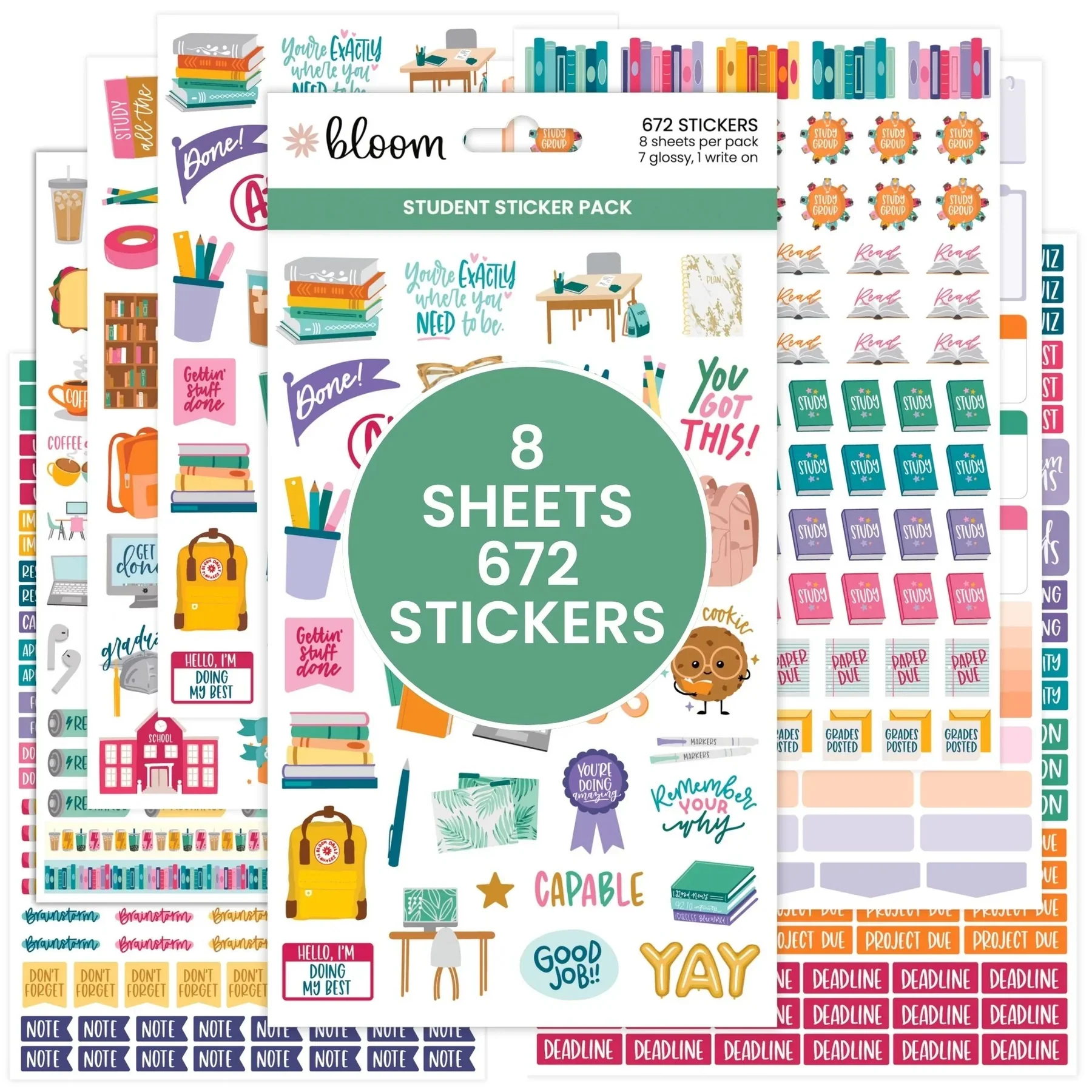 Product image 1 of 1 for STICKER Bloom Student Pack