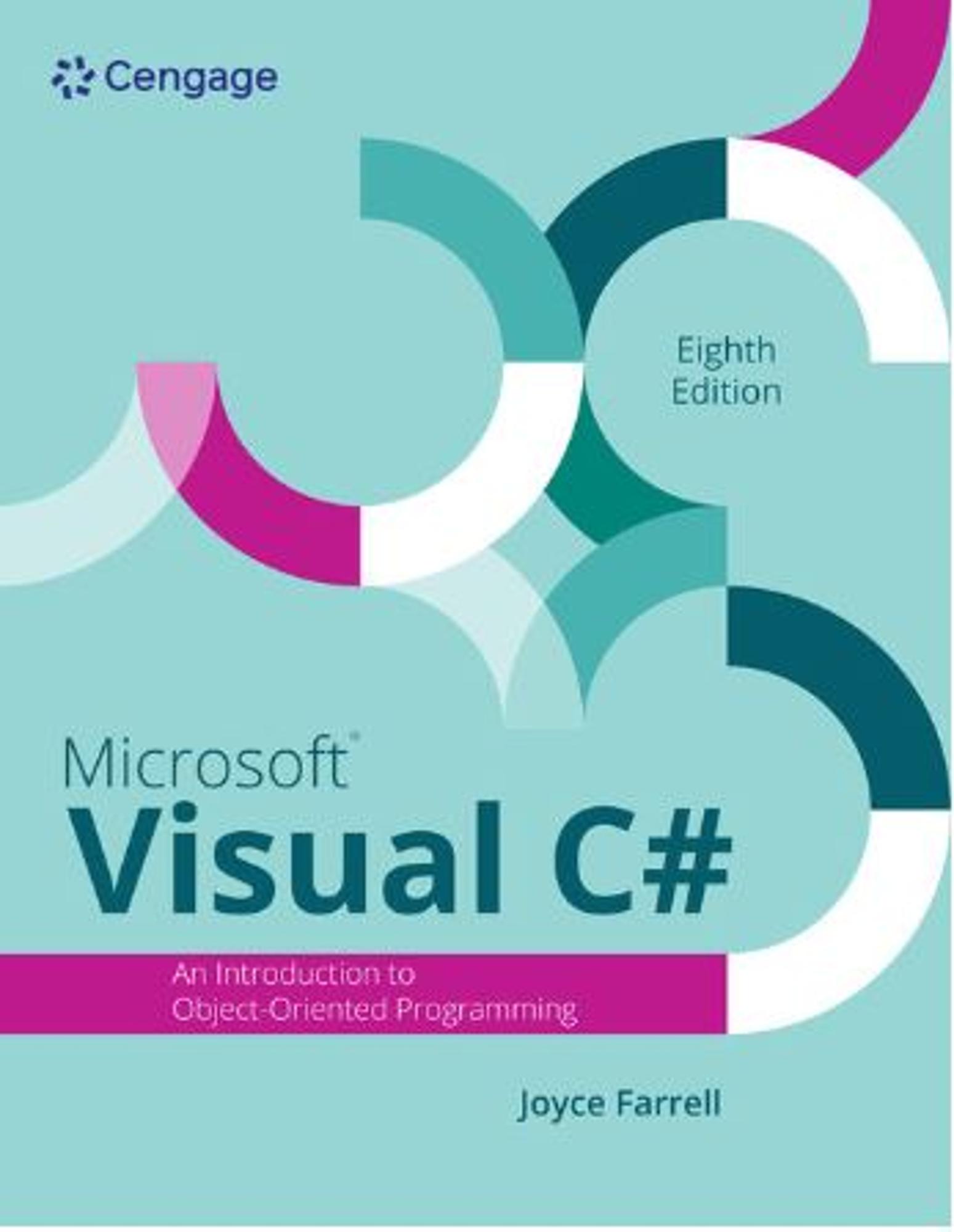 Cover image for Microsoft Visual C#: Intro to Object Oriented Programming 8th ED