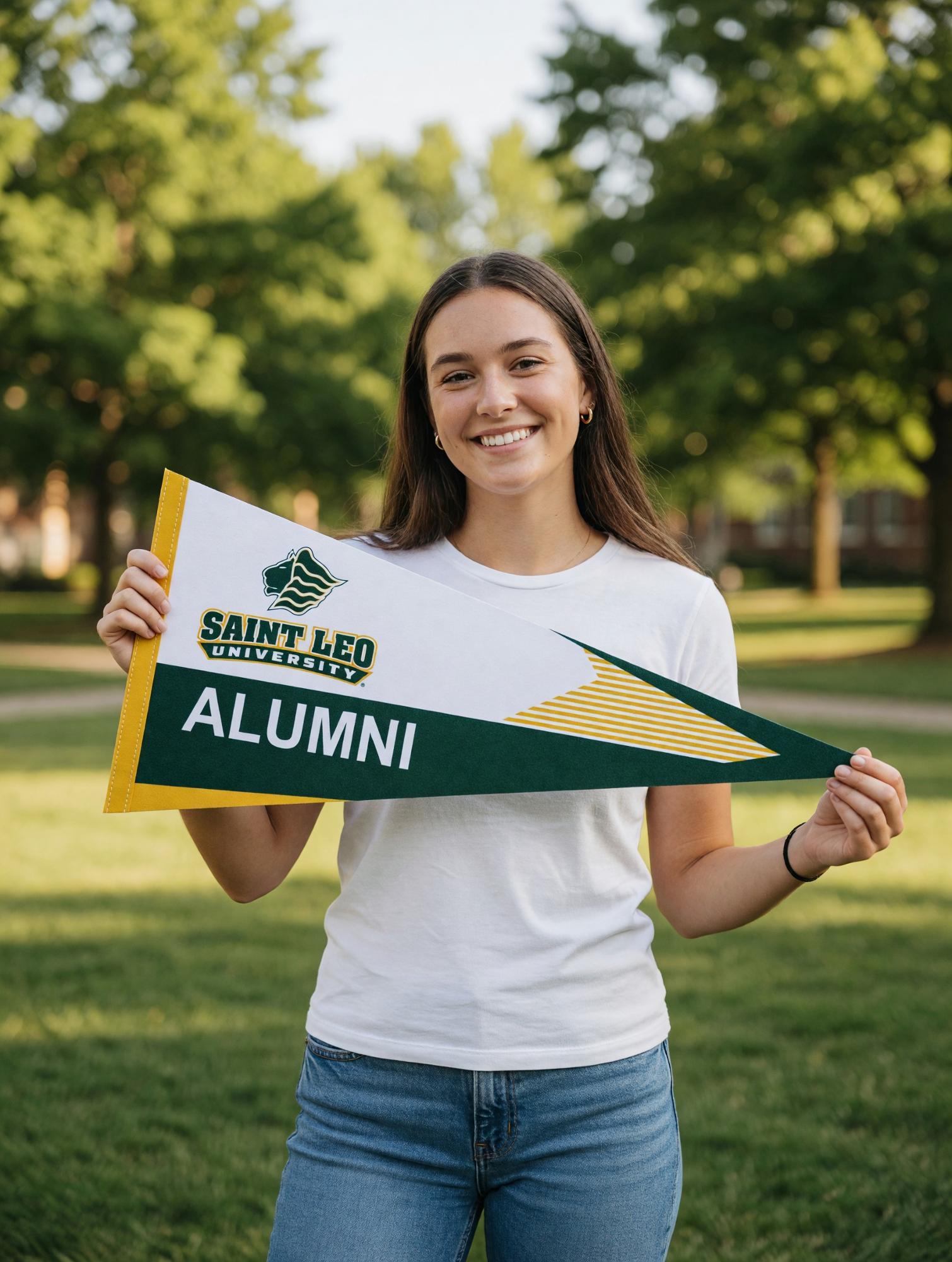 Product image 1 of 3 for LEO 12x30 PENNANT ALUMNI