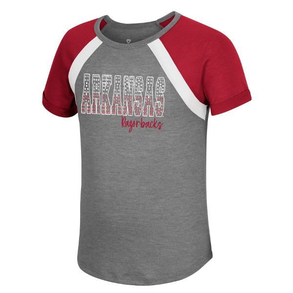 Arkansas Razorbacks Girl's Chloe Tee; $30.00