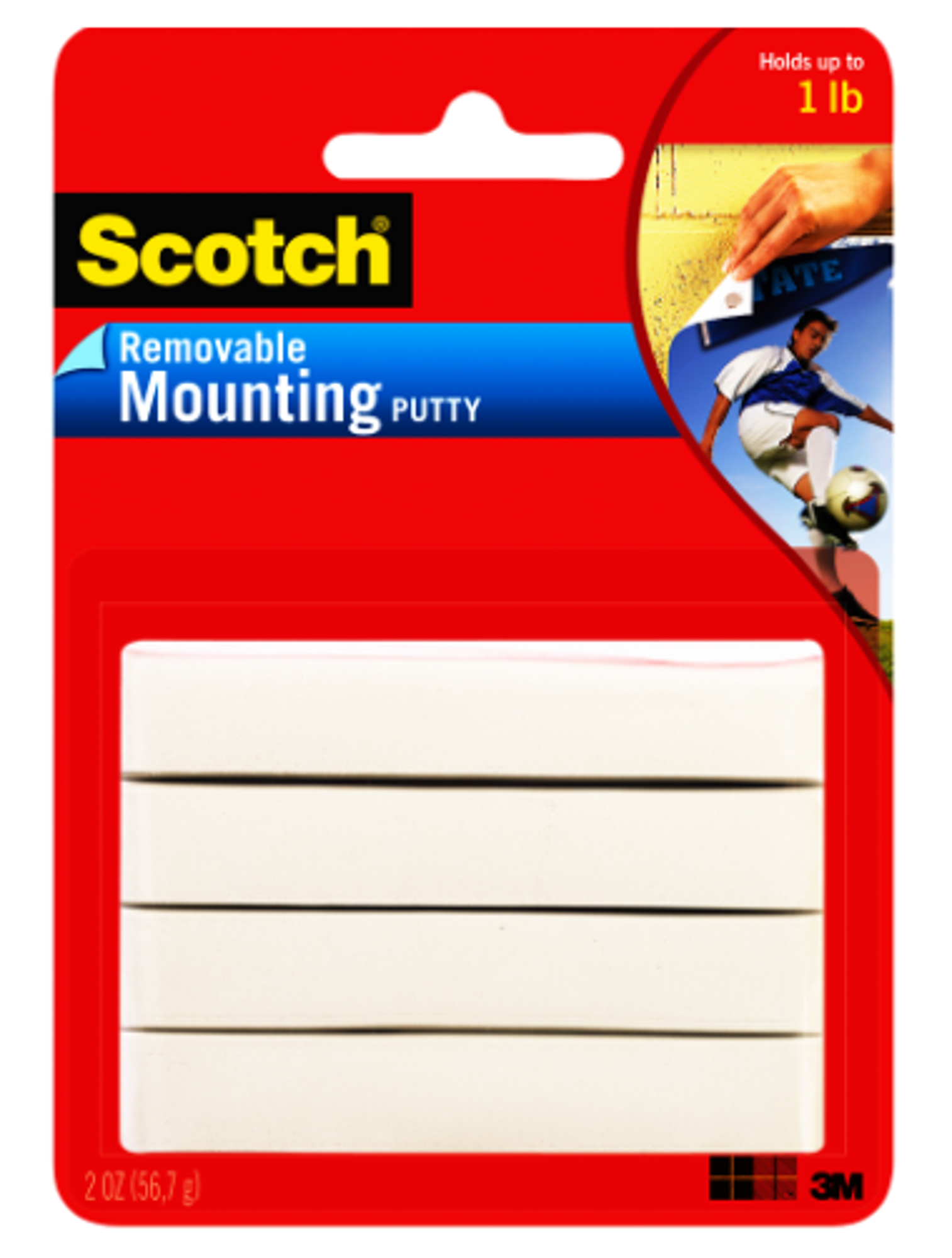 Product image 1 of 1 for Scotch Removable Adhesive Putty, White