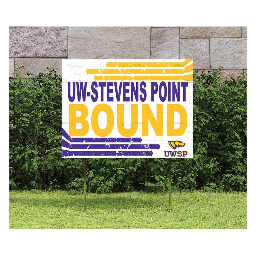 Product image 2 of 2 for UWSP Lawn Sign UW-Stevens Point Bound, 18x24 inches