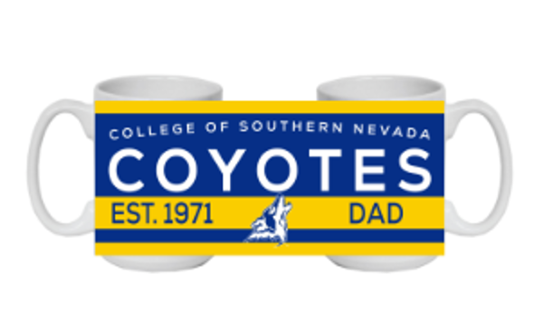 CSN 15 OZ MUG WHT DAD; $14.99