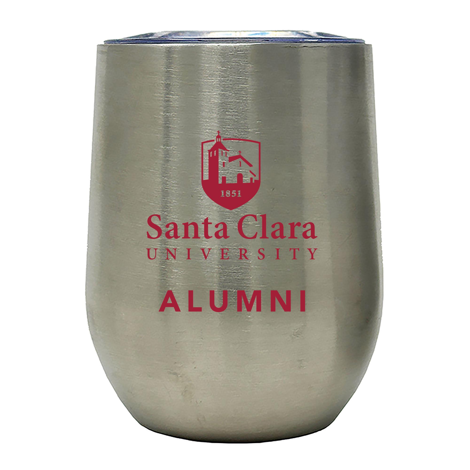 Product image 1 of 1 for Santa Clara University Alumni 12oz Wine Sipper, Stainless