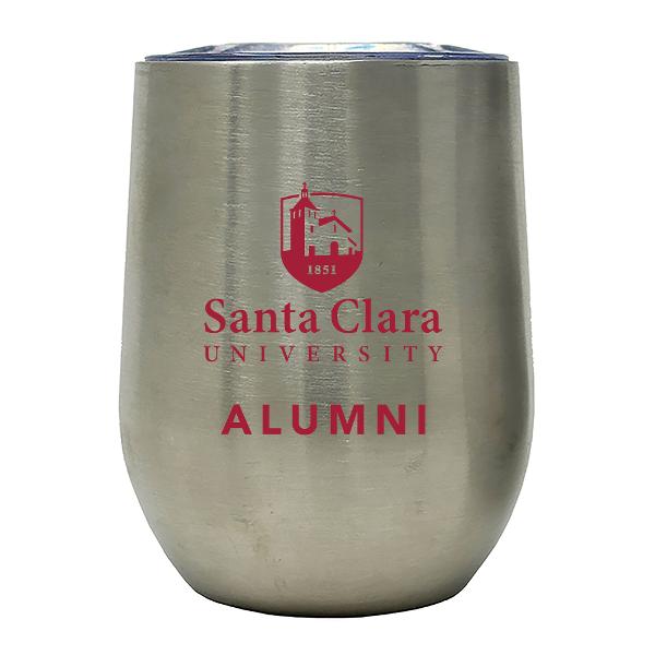 Santa Clara University Alumni 12oz Wine Sipper, Stainless; $27.98