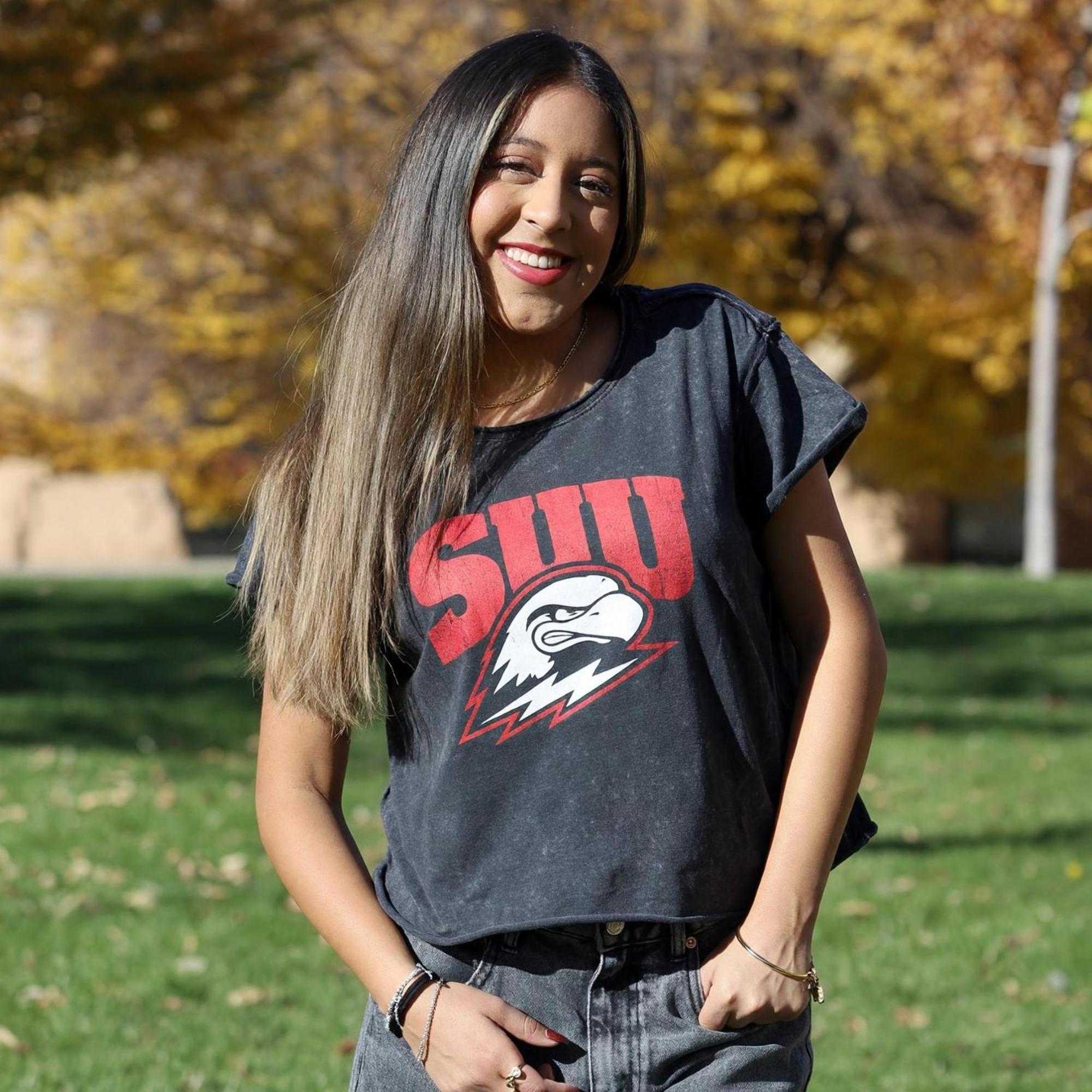 Product image 1 of 2 for Colosseum Women’s Short Sleeve Tee Gray SUU Thor
