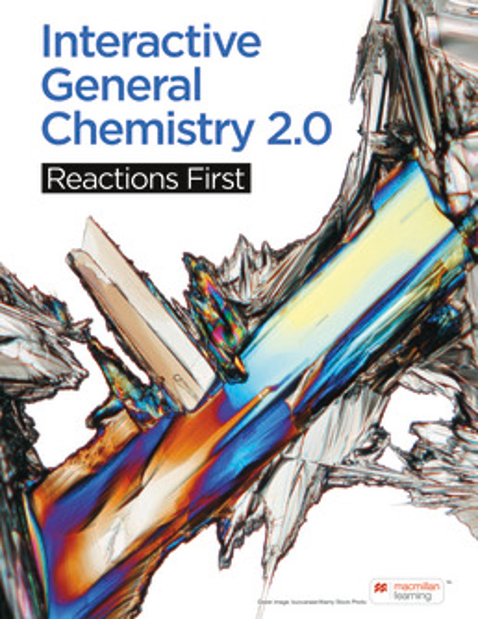 Cover image for Achieve for Interactive General Chemistry 2.0 Reactions First (1-Term Online)