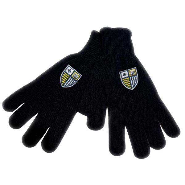 Navy Shield Tailgate Knit Glove; $24.99