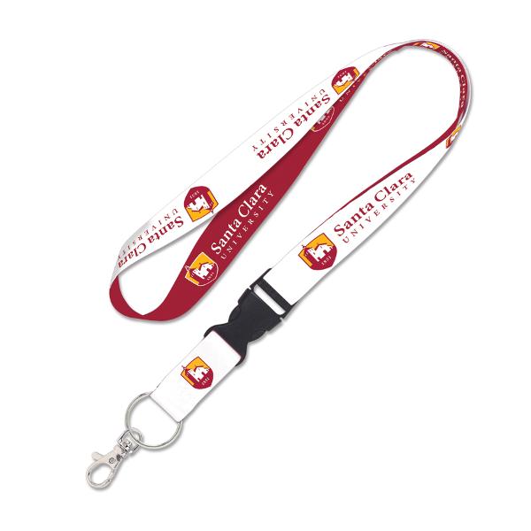 Santa Clara University Dual-Sided Lanyard with Buckle; $9.98