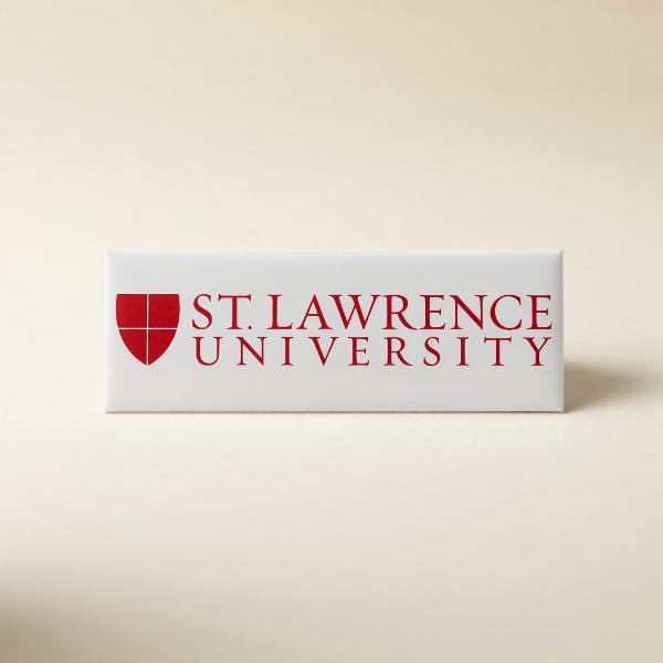 Rectangle St Lawrence University Magnet; $4.99